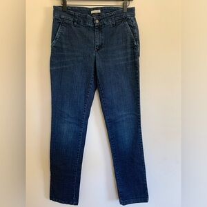 EILEEN FISHER Straight Leg Denim Trouser Jeans Size 8